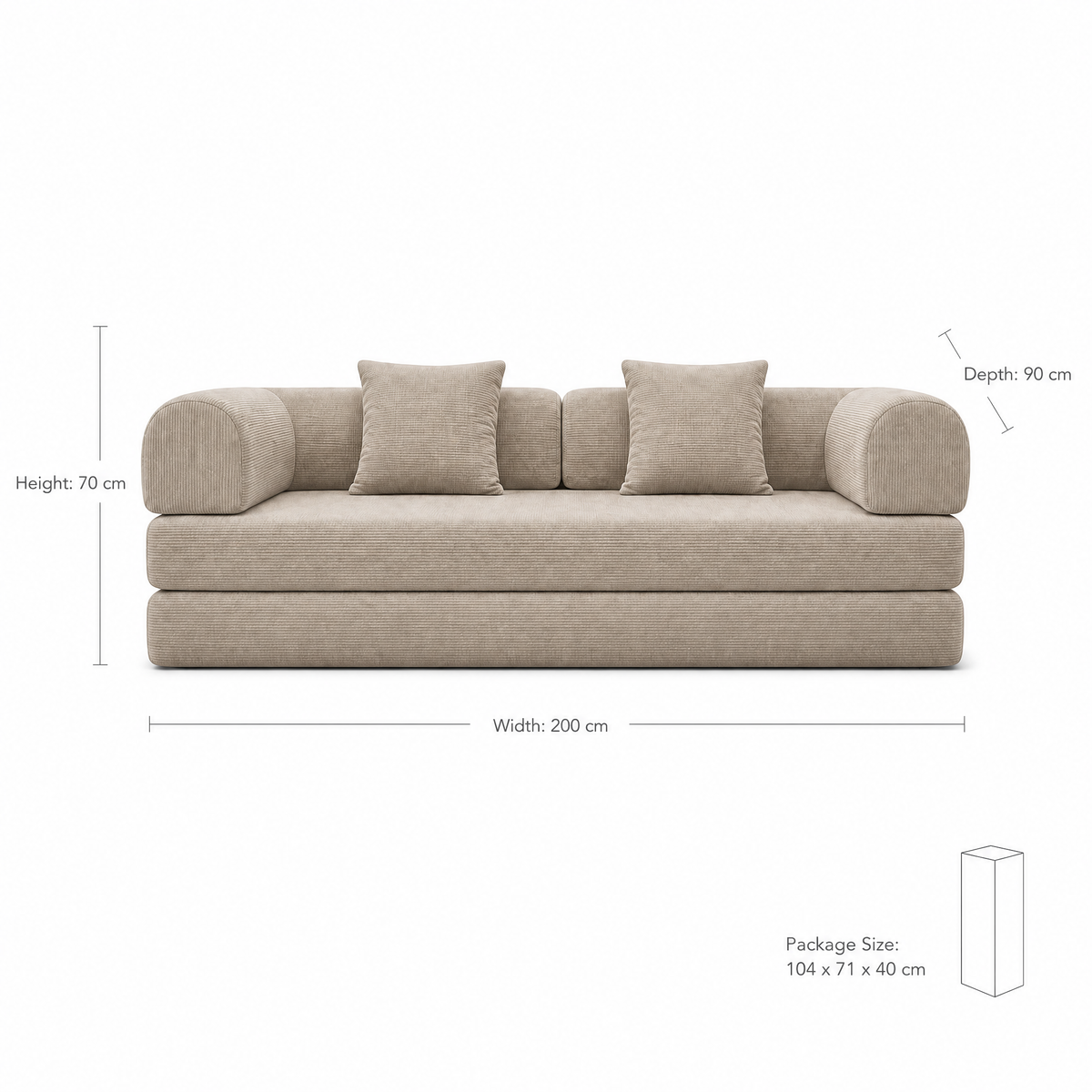 Snuggle 83"