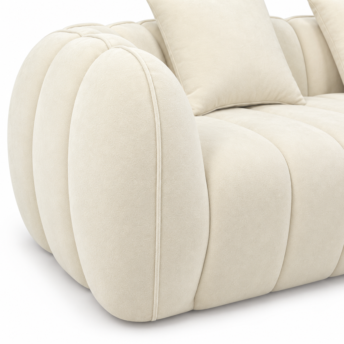 Pumpkin Loveseat — upholstery and product details