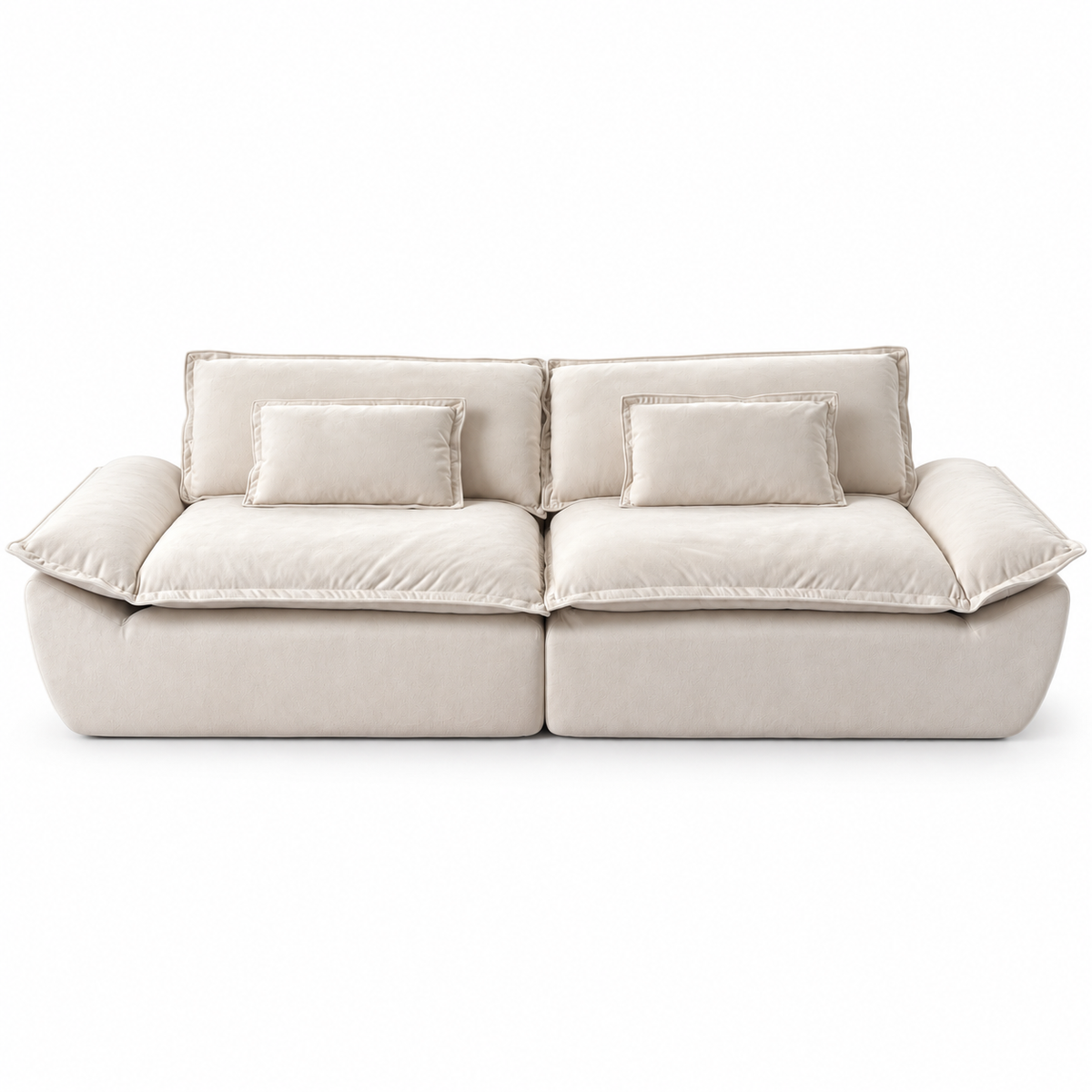 Sailboat Sofa — front studio view
