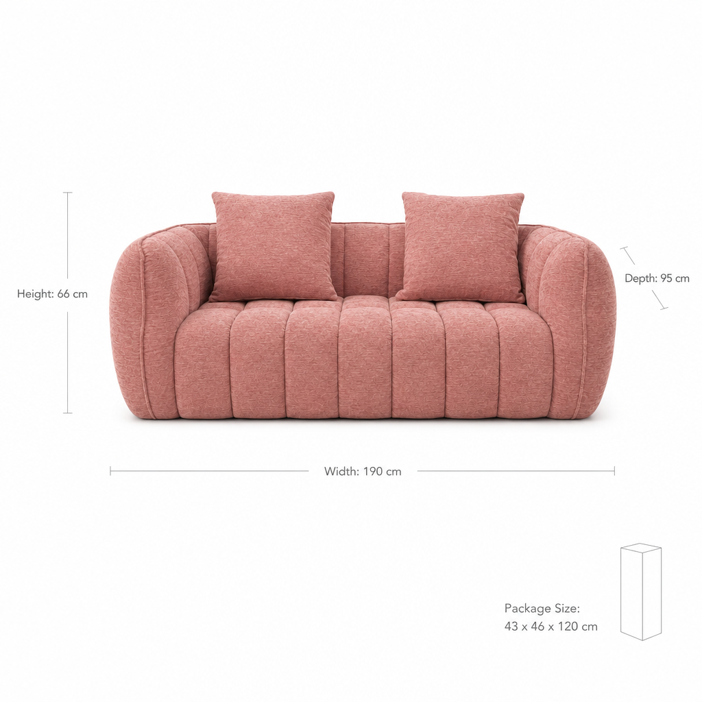 Pumpkin Loveseat