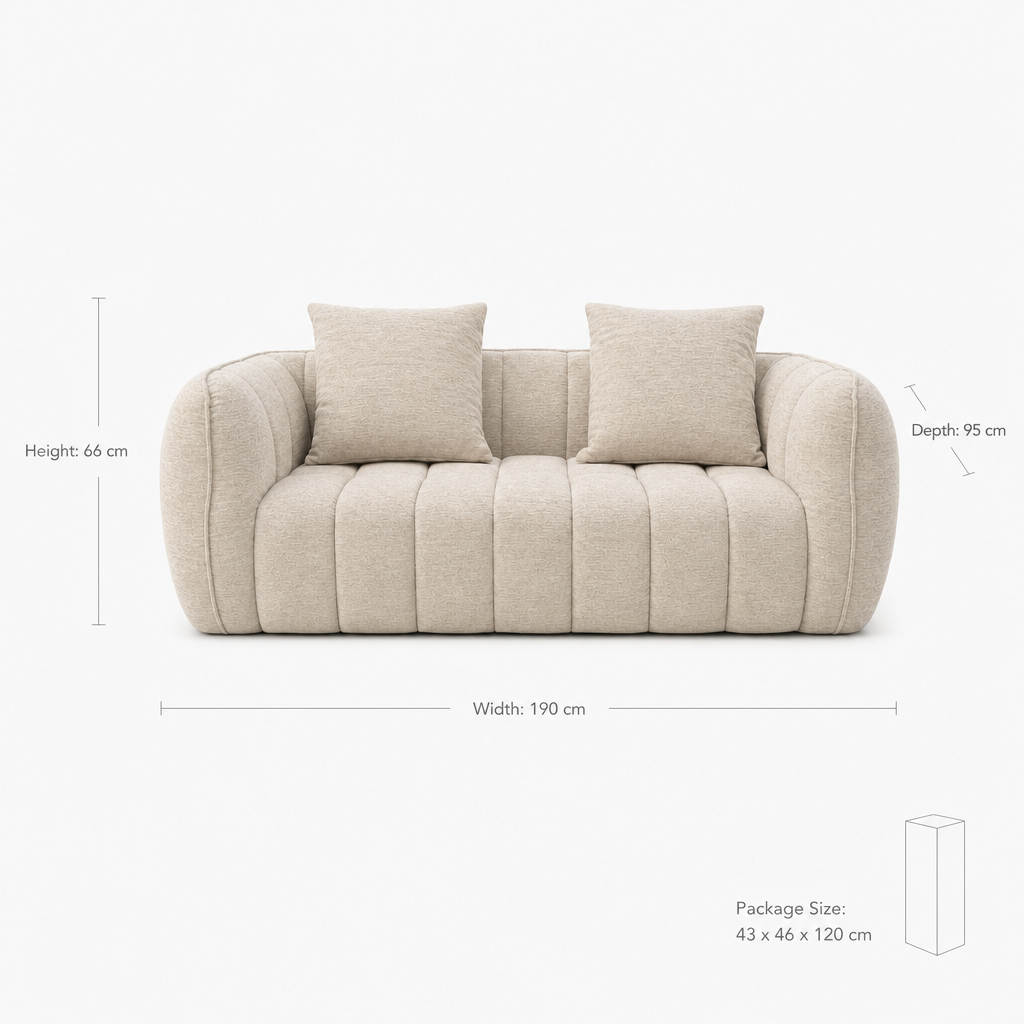 Pumpkin Loveseat