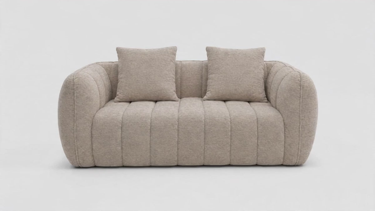 Load video: Pumpkin Loveseat